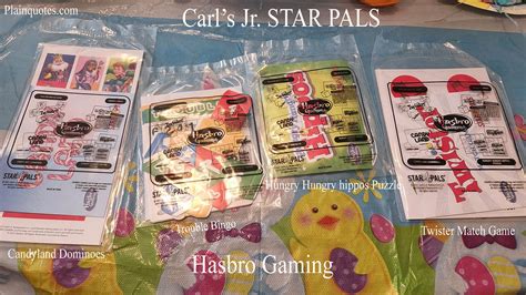 2022 Carl's Jr. Star Pals Toys