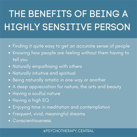 The Benefits of Being a Highly Sensitive Person (HSP) | Highly ...