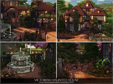 The Sims Resource - Victorian Haunted House