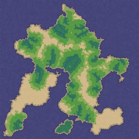 Red Blob Games: Procedural Island Map Generator | Map generator, Island map, Map