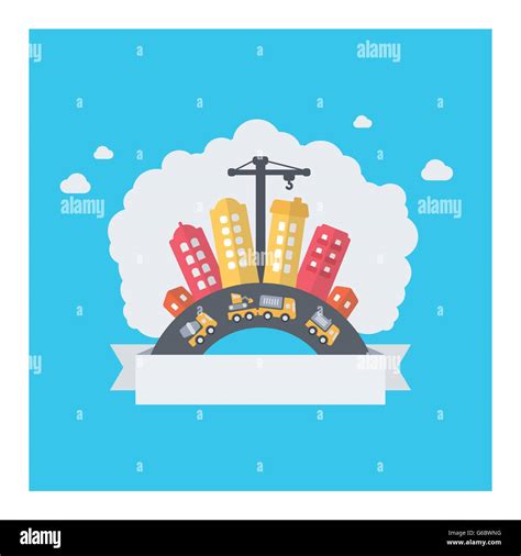Industrial housing area Stock Vector Images - Alamy