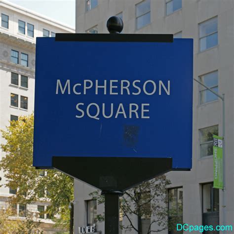 McPherson Square park in Washington, D.C.