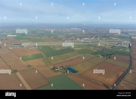 An aerial view of RAF Waddington, Lincolnshire Stock Photo - Alamy