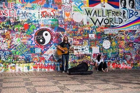 John Lennon Wall, Prague | History, Modern Day | Holidify