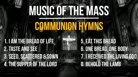 Catholic Song After Communion (Free MP3 Download) - Church Loaded