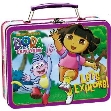 Amazon.com: Dora the Explorer Metal Lunch Box [Toy] [Toy]: Toys & Games | Metal lunch box, Lunch ...