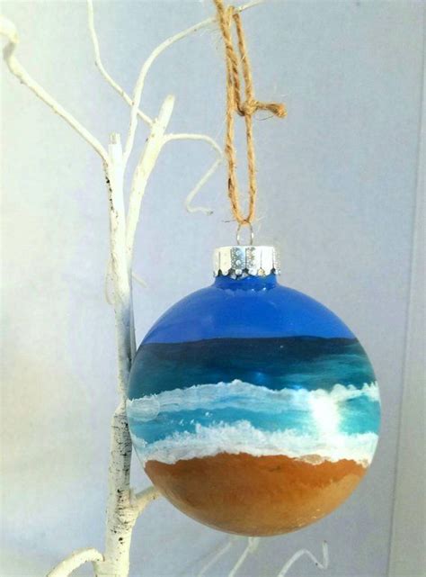 Beach Themed Christmas Ornament Ocean Themed Christmas decor | Etsy ...