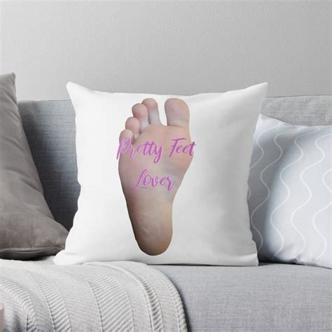 "Pretty Feet Lover Soles" Throw Pillow for Sale by litfeet | Redbubble