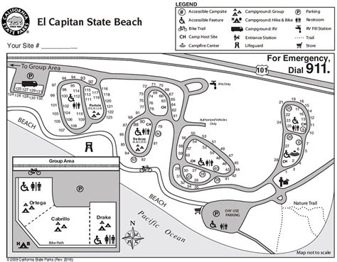 El Capitan State Beach Camping [2022] Map, Reviews, RV Info