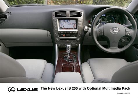 IS 250 Interior (2005 - 2012) - Lexus Media Site