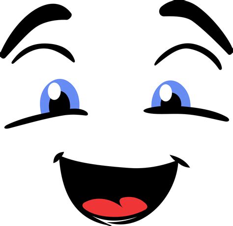 Happy eyes and mouth - Download Free Png Images