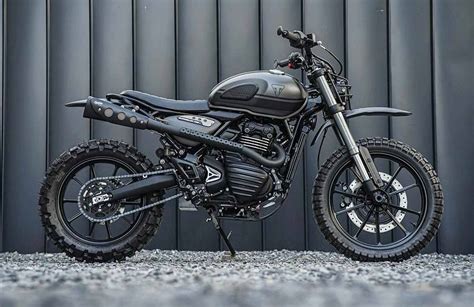 This Modified ‘Diabolus’ Triumph Scrambler 400X Is A Piece Of Art