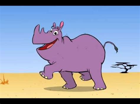 Learn about Rhinos while singing! Preschool Jungle, Preschool Colors ...