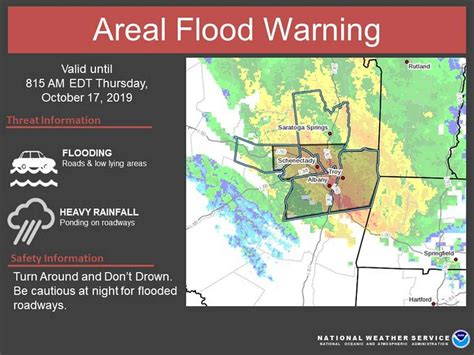 Storm drops inches of rain on Albany area, weather service says