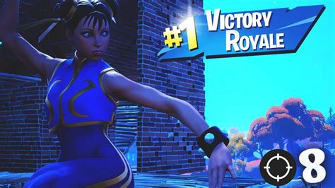 8 Elims With Chun-Li Gameplay In Fortnite Battle Royale (Chapter 2 Season 6) - YouTube