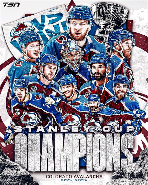 TSN on Twitter: "The Colorado Avalanche are your Stanley Cup Champions ...