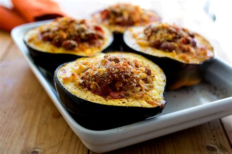 Baked Stuffed Acorn Squash Recipe - NYT Cooking