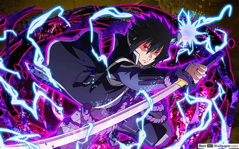 Sasuke Uchiha Lightning, Kakashi Hatake Lightning Blade HD wallpaper ...