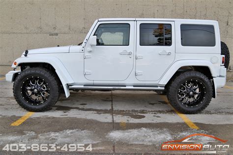 2015 Jeep Wrangler Unlimited Sahara 4 x 4 – Custom Show Jeep! - Envision Auto