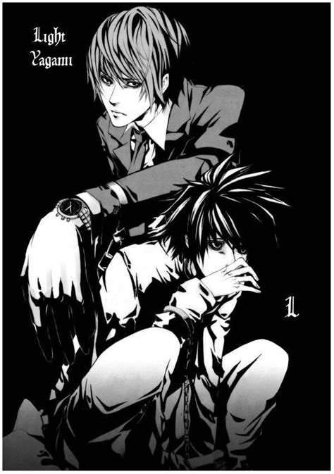 65 best Light x L images on Pinterest | L x light, Death note light and Death note kira