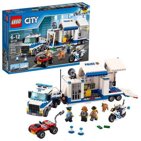 Juguete De Construcción Lego City Policía Centro De Coman - $ 298.900 ...