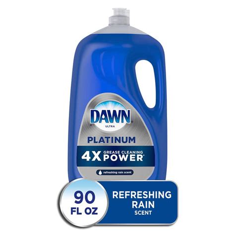 Dawn Platinum Dishwashing Liquid Dish Soap, Refreshing Rain (90 oz.) Reviews 2022