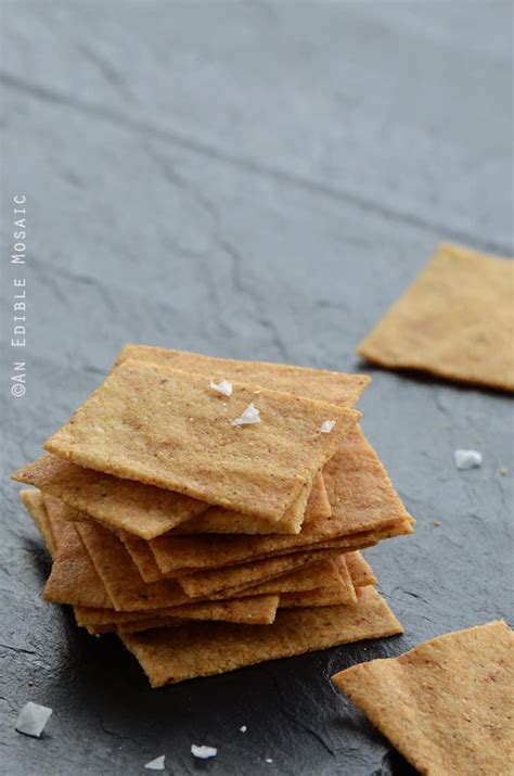 Baked “Cheese” Crisps {Vegan} - An Edible Mosaic™