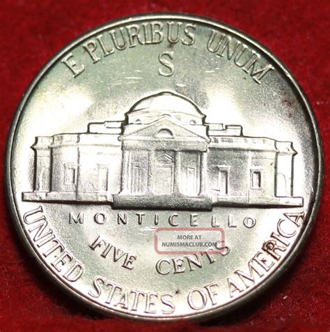 Uncirculated 1945 - S Silver Jefferson Nickel