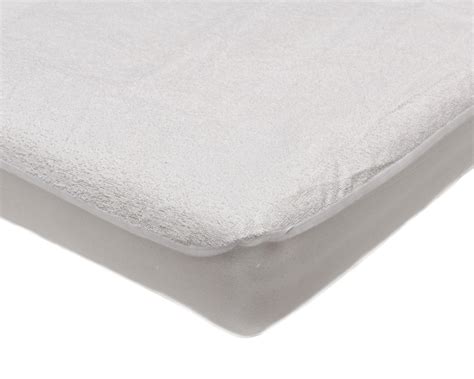 Waterproof Soft Terry Towelling Fitted Mattress Protector Absorbent ...