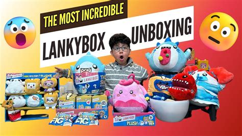 LANKYBOX EPIC UNBOXING #4 GIANT THICC SHARK MYSTERY EGG REVERSIBLE PLUSHIES FIGURES - YouTube