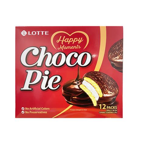 LOTTE Choco Pie | Original Flavor | 12 Packs | Everyday eMall