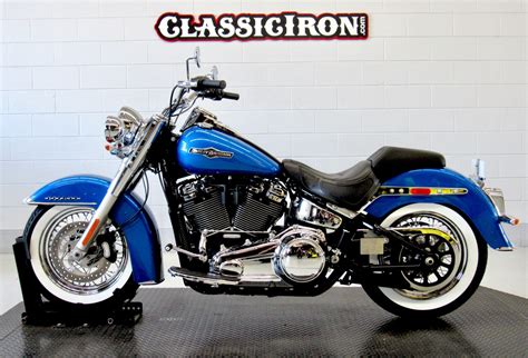 2018 Harley-Davidson® FLDE Softail® Deluxe (Electric Blue), Fredericksburg, Virginia (1002802 ...