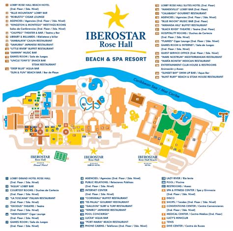 Resort Map | Iberostar Rose Hall Suites | Montego Bay, Jamaica