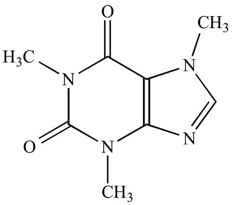 Caffeine Molecular Structure