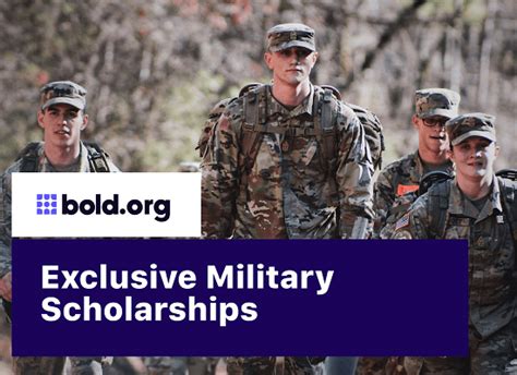 Top 60 Military Scholarships to Apply for in December 2024 | Bold.org