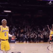 Westbrook Celebration Lakers GIF - Westbrook Celebration LAKERS - Discover & Share GIFs