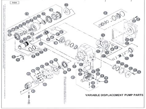 Eaton Hydrostatic Parts | Variable Displacement Pump Parts List