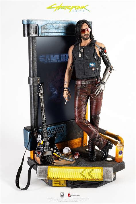 Cyberpunk 2077 Johnny Silverhand Statue | Figures.com