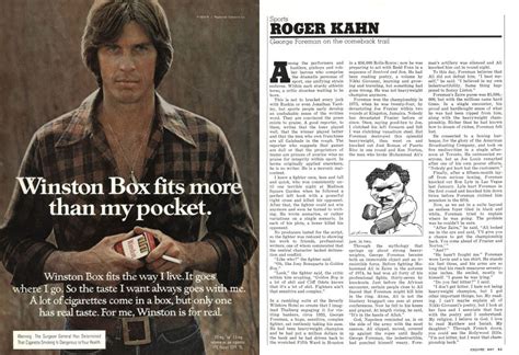 George Foreman on the Comeback Trail | Esquire | MAY 1976