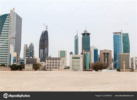 Skyline Kuwait City Beach — Stock Photo © mathes #237356530