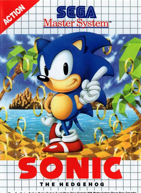 Sonic the Hedgehog Sega Master System Game