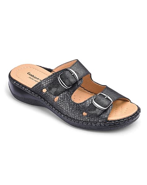 Cushion Walk Mule Sandals EEEEE Fit | Premier Man