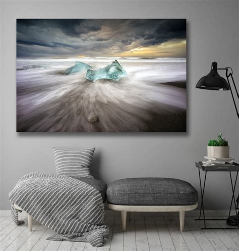 Sound-Absorbing Wall Art - Crystal | Canvasbutik.com