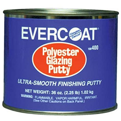 Fibre Glassevercoat FIB-400 Polyester Glazing Putty, 1-quart - Walmart.com - Walmart.com