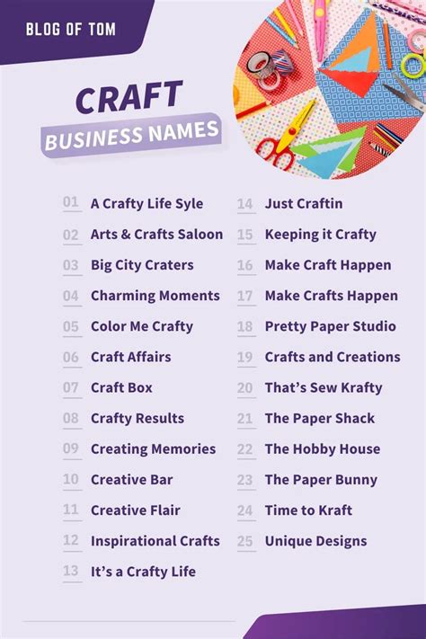 471+ Craft Business Names (BEST Name Ideas!) | Unique business names, Cute business names ...