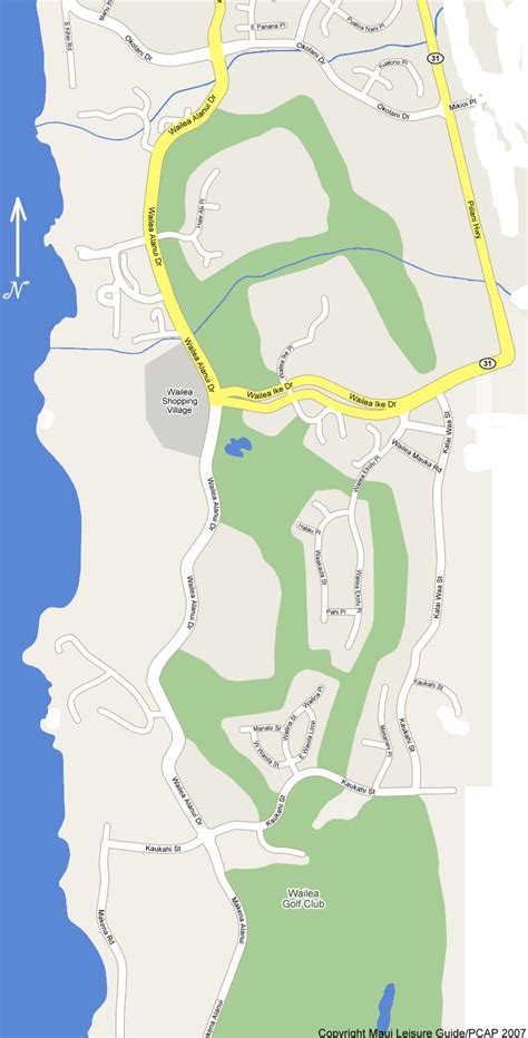 Wailea Maui Map - Map of Wailea