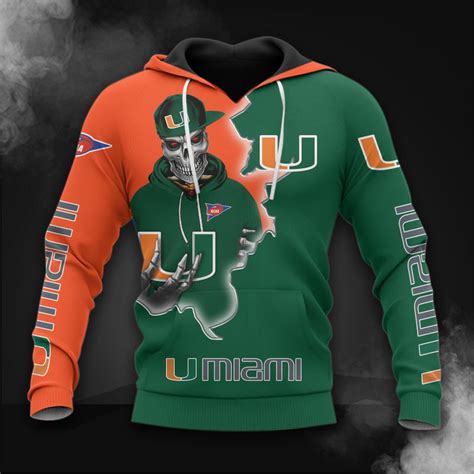 Miami Hurricanes Hoodies long sleeve Sweatshirt for fan -Jack sport shop