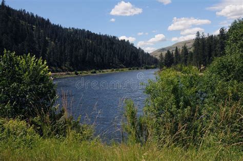 Clearwater River Idaho, USA Stock Image - Image of ridge, side: 119929737