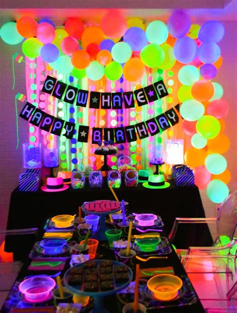 Glow In The Dark Party Ideas | Fun365