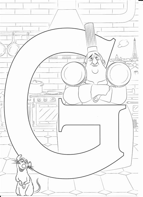 Letter Coloring Pages Free